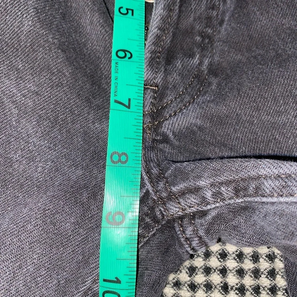 Free people We the free Cropped Distressed Button Fly Denim jeans - Picture 5 of 8